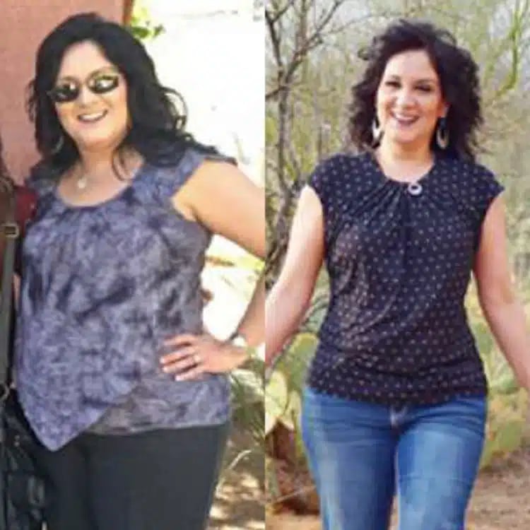 gina weight loss before and after scottsdale weight loss center