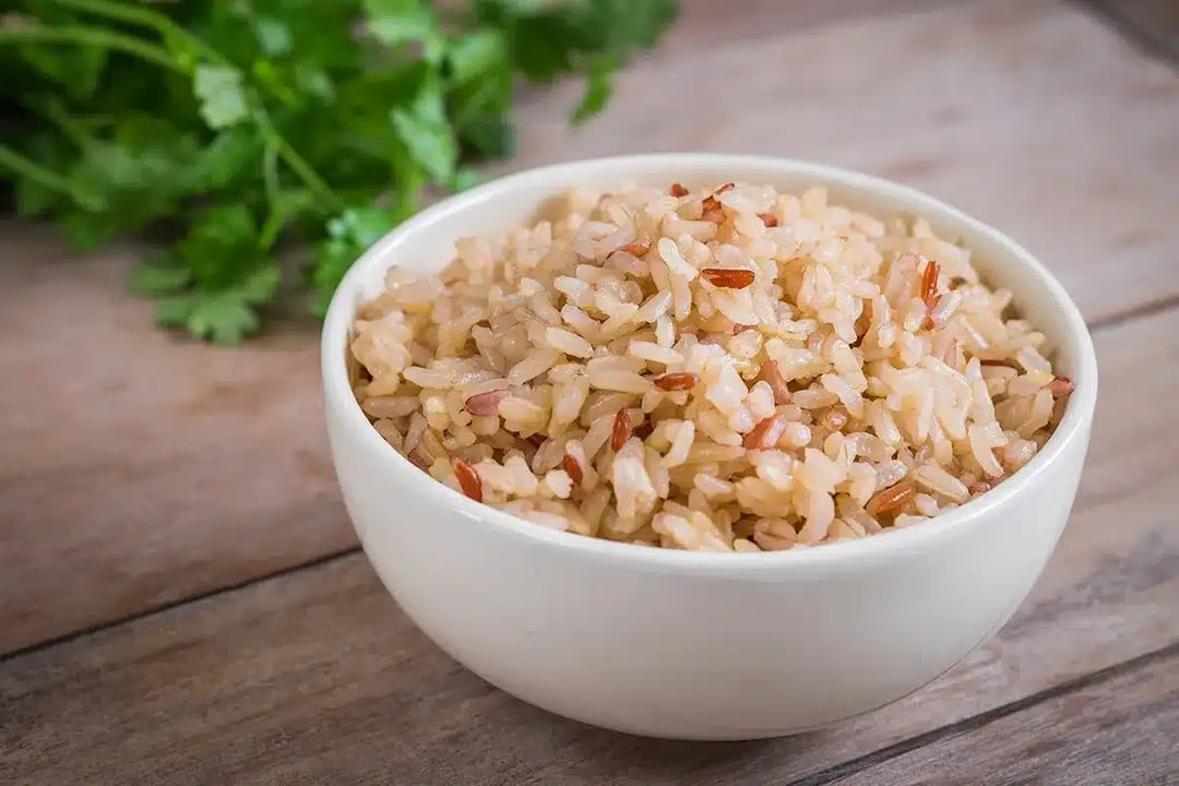 bowl brown rice