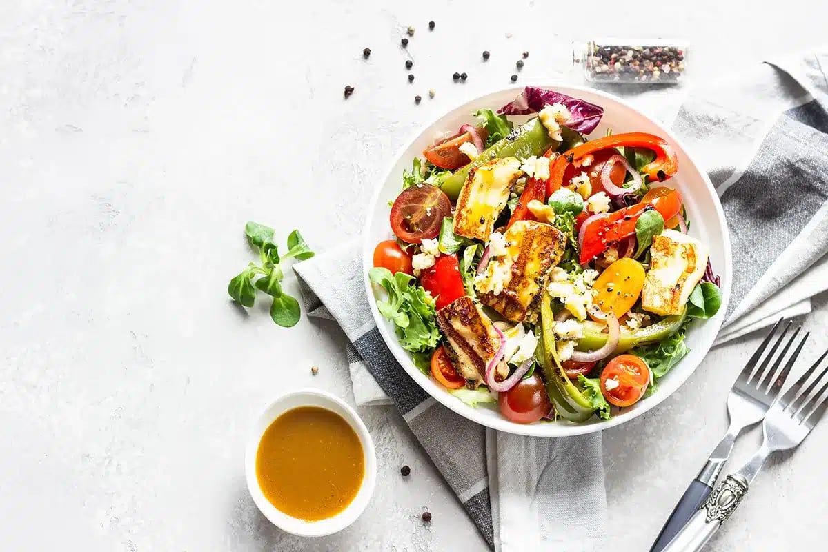 vegetable salad cherry tomatoes